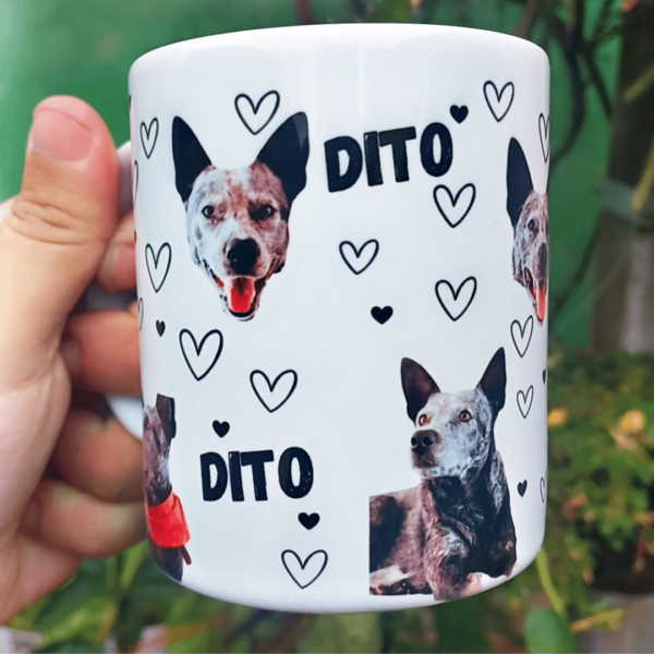 Caneca Pet Personalizada C/ Rostinho Pet